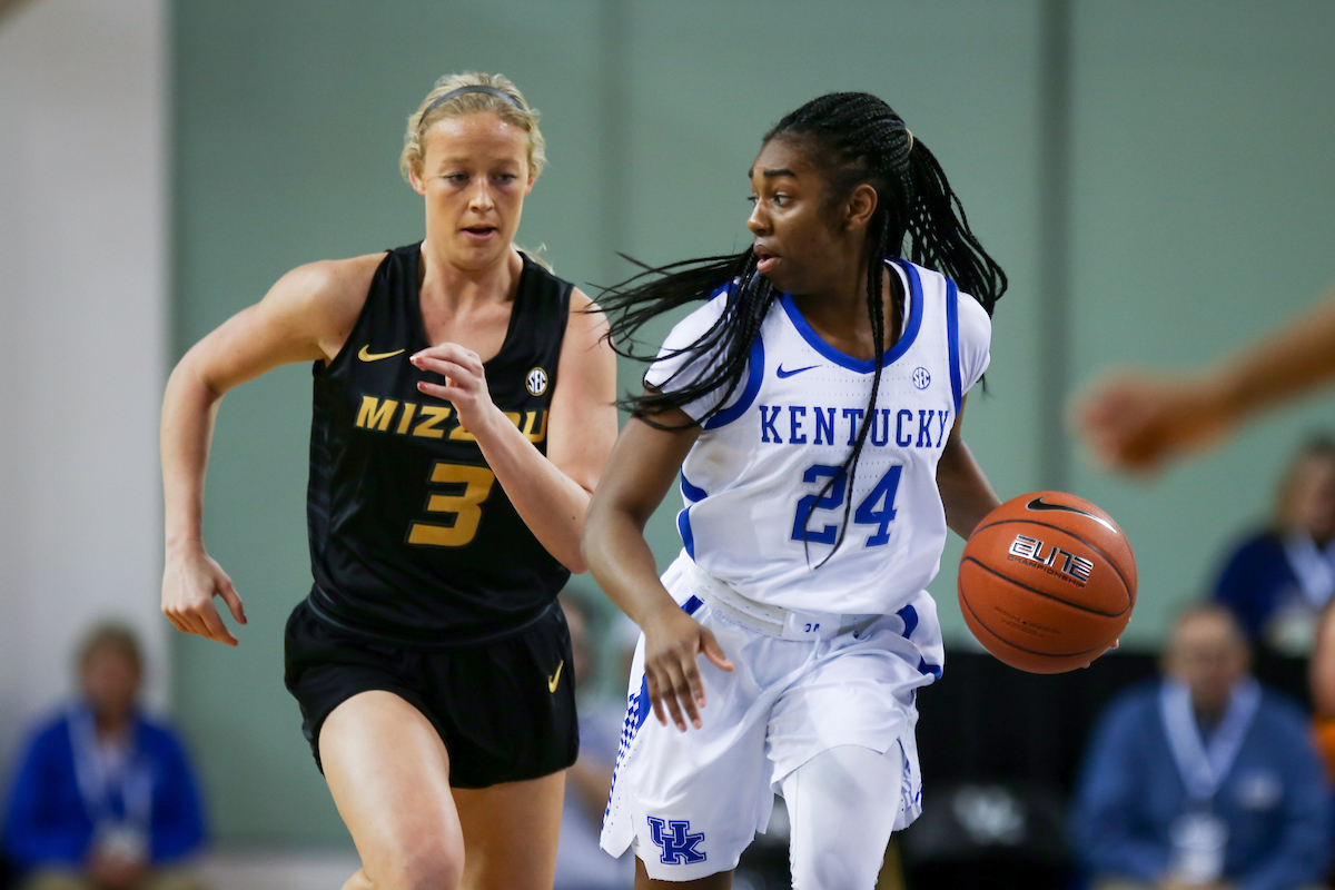 Taylor Murray

The UK Women's Basketball team beats Mizzou. 

Photo by Hannah Phillips  | UK Athletics