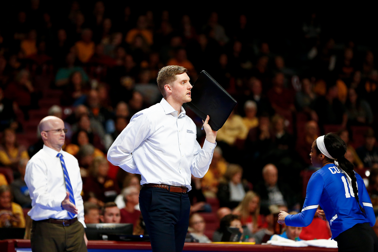 Anders Nelson.

Kentucky falls to Nebraska 3-0 in the NCAA Volleyball Sweet 16 at The Maturi Pavillion in Minneapolis, MN, on Friday, December 7, 2018.

Photo by Chet White | UK Athletics