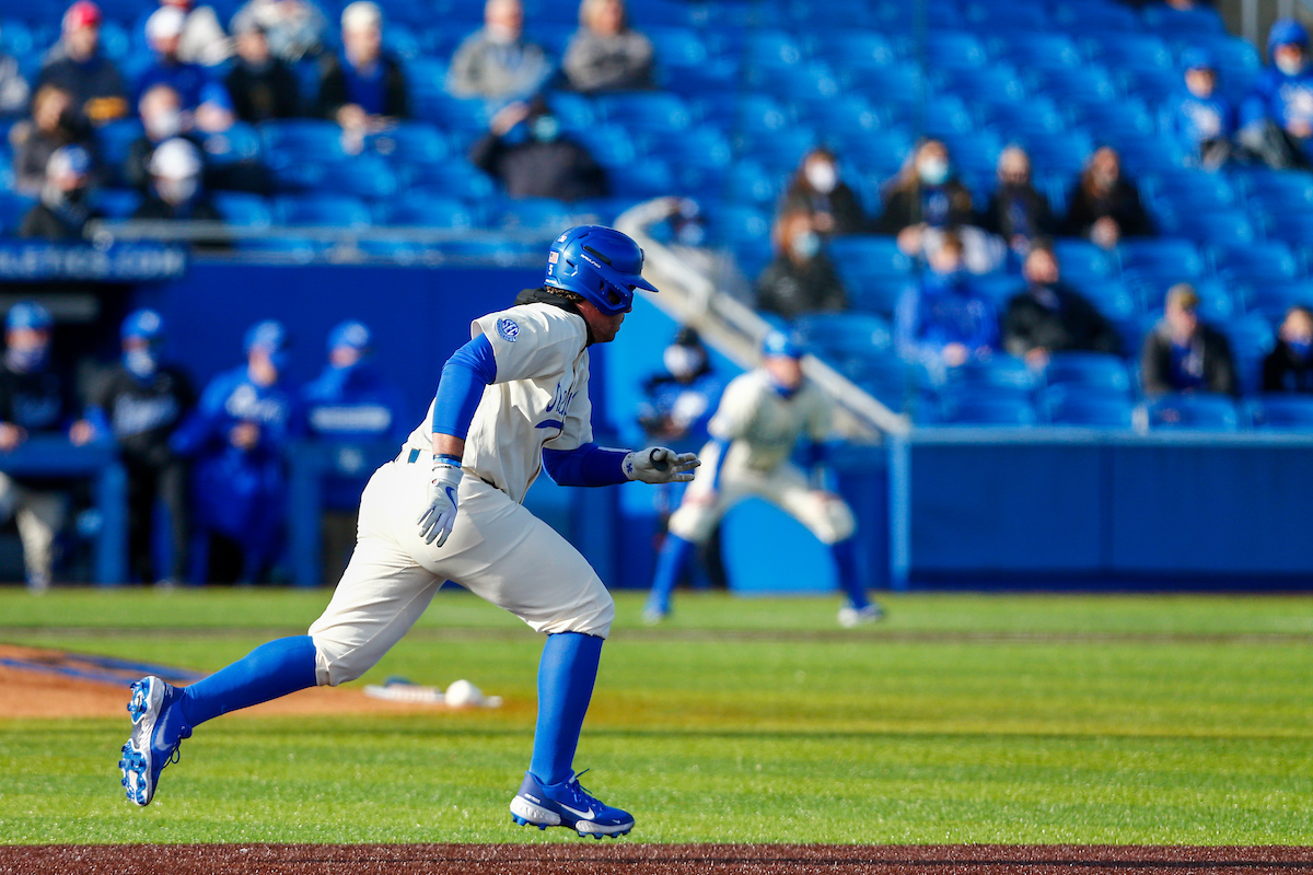 T.J Collett. 

Kentucky falls to Ball State, 3-2. 

Photo By Barry Westerman | UK Athletics