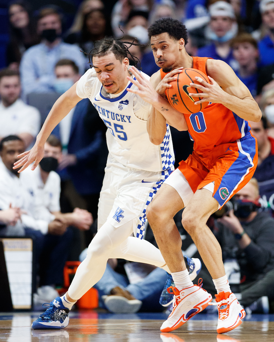 Lance Ware.

Kentucky beat Florida 78-57.

Photo by Elliott Hess | UK Athletics