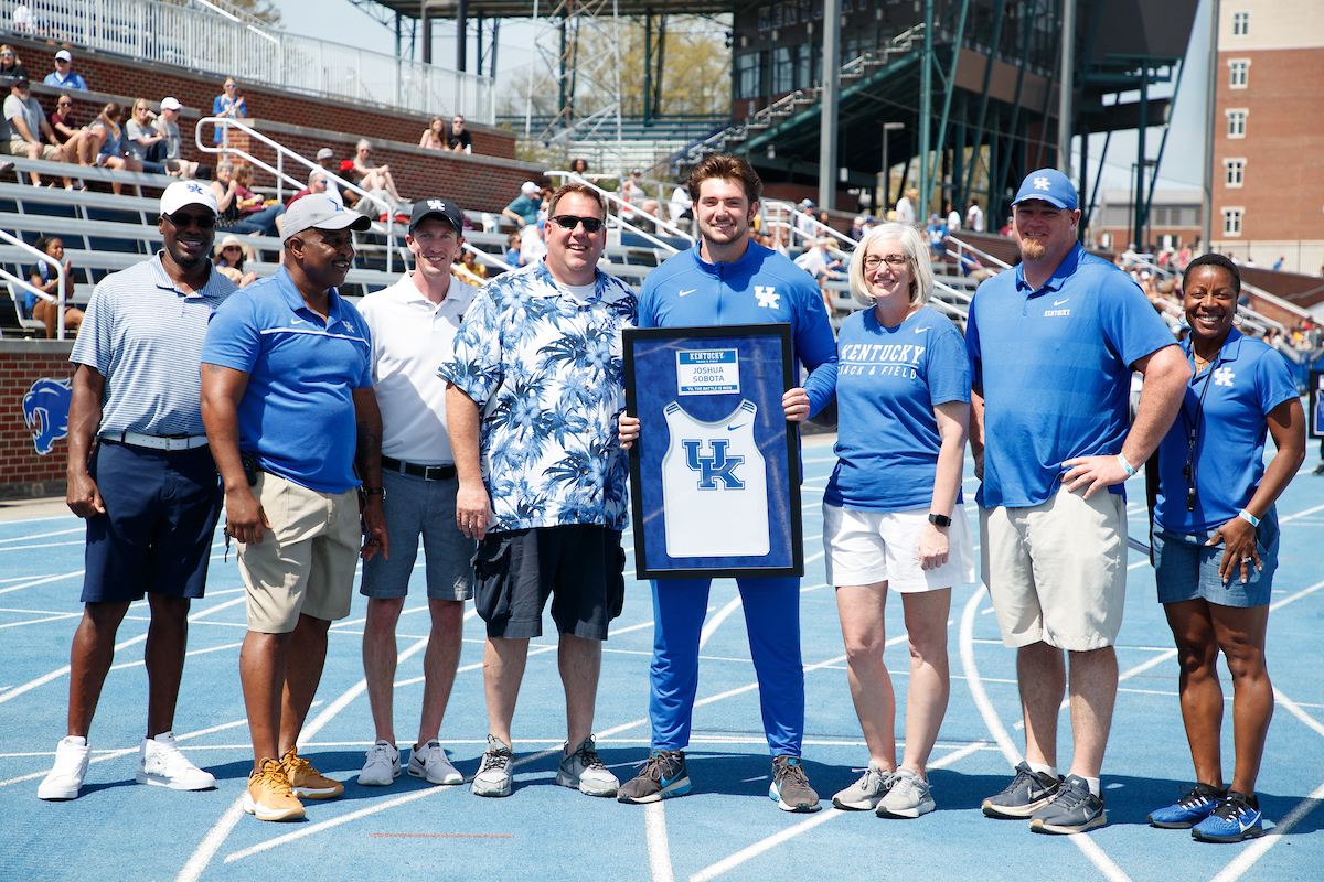 Joshua Sobota.

Day two of the Kentucky Invitational. Senior Day.

Elliott Hess | UK Athletics