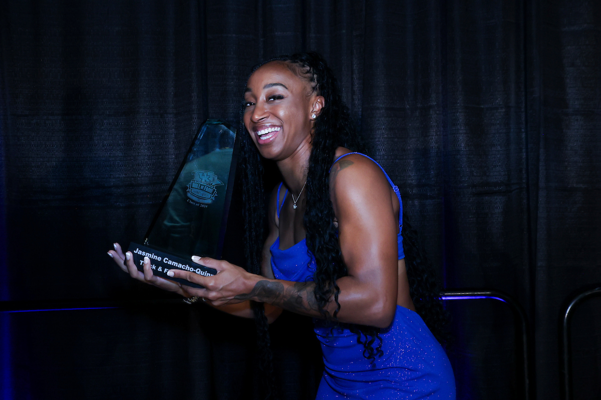 Video: Jasmine Camacho-Quinn Hall of Fame Speech