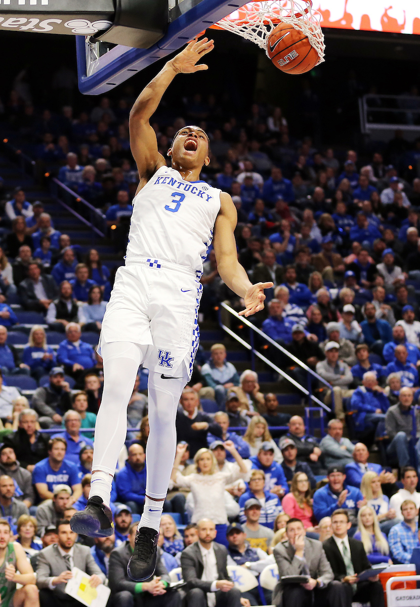 Keldon Johnson


Men's Basketball beats North Dakota 96-58.

Photo by Britney Howard  | UK Athletics