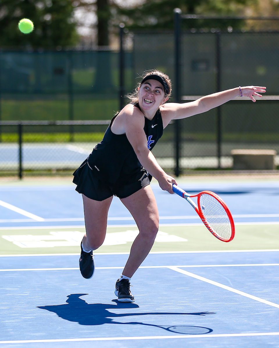 Florencia Urrutia.

Kentucky loses to Ole Miss 4-0.

Photo by Grace Bradley | UK Athletics