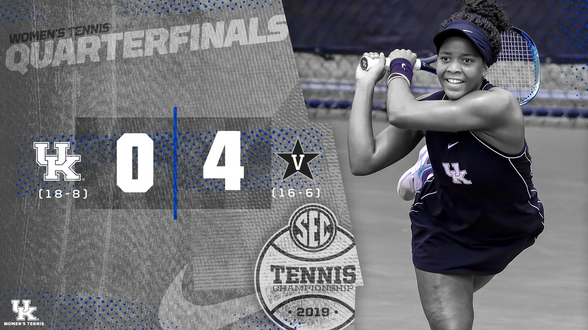 UK Women’s Tennis Departs 2019 SEC Championship, Falls to Third-Seeded Vanderbilt