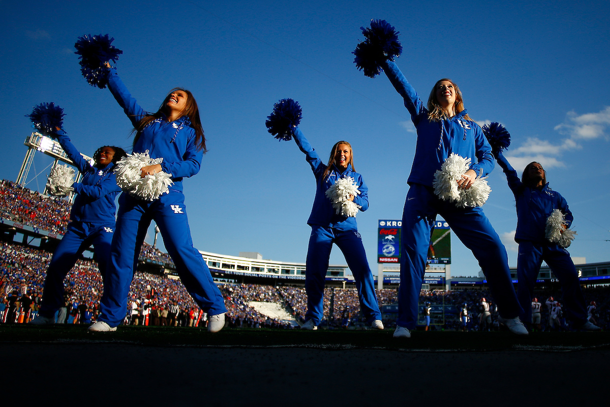 Dance Team.

Georgia beats UK 34-17.

Photo by Chet White | UK Athletics
