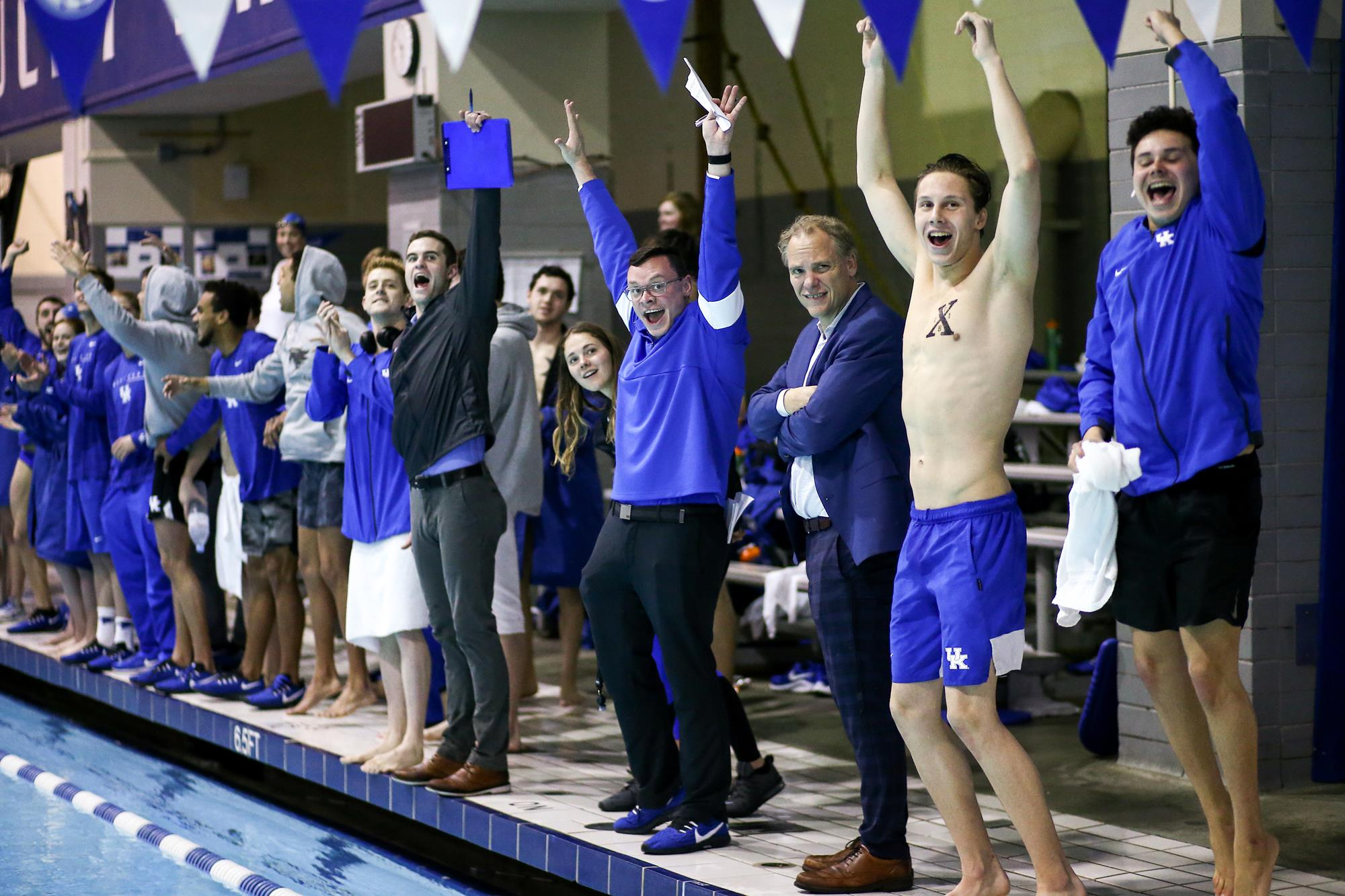 Kentucky Swimming & Diving Sweeps Cincinnati in Final Dual Meet of Season