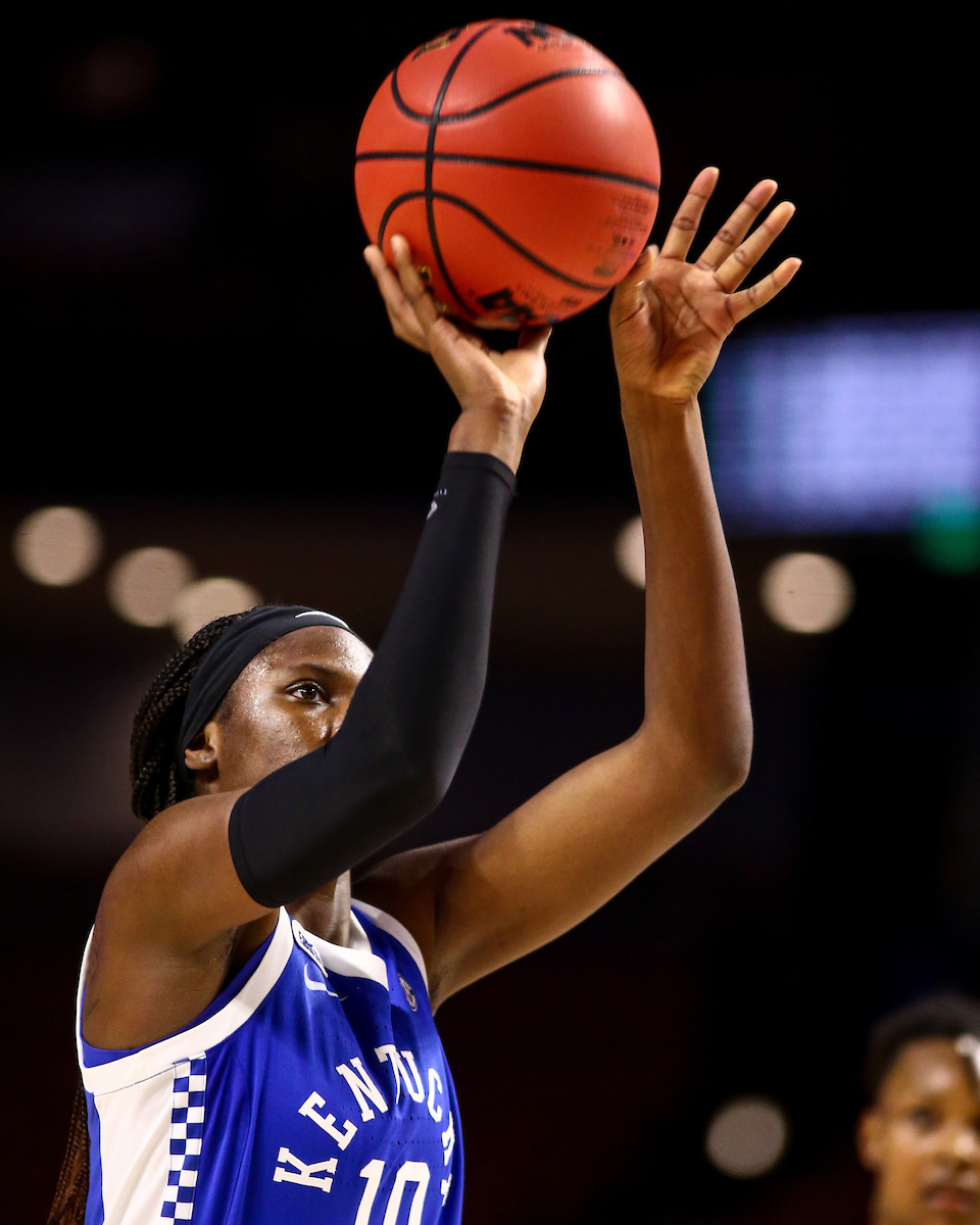 Rhyne Howard. 

Kentucky loses to Georgia 78-66 at the SEC Tournament. 

Photo by Eddie Justice | UK Athletics
