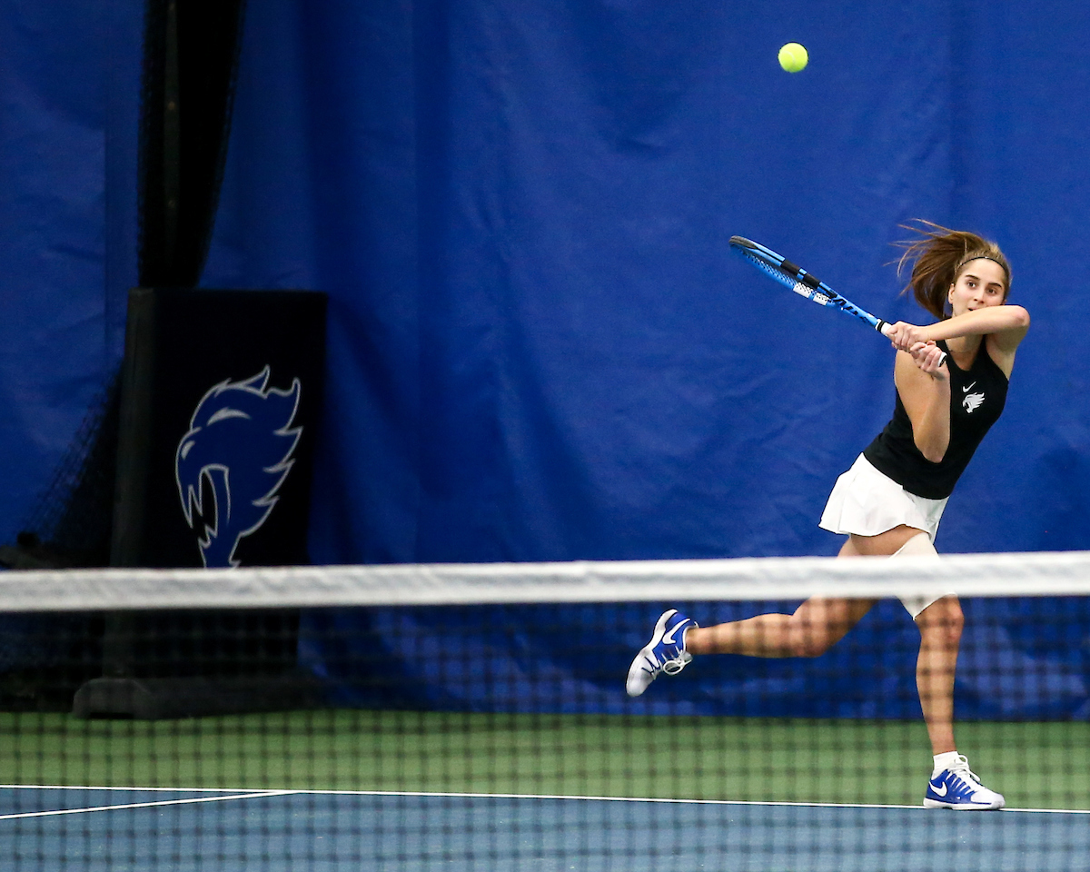 Carlota Molina. 

Kentucky beats Miami 7-0.

Photo by Eddie Justice | UK Athletics