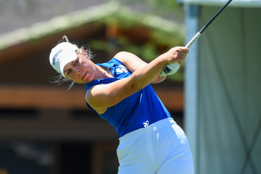 Rikke Svejgard Nielsen.

The Kentucky women's golf team competes in the first round of the NCAA Championship finals at Grayhawk Golf Club in Scottsdale, Arizona.

Photo by Tim Cowie