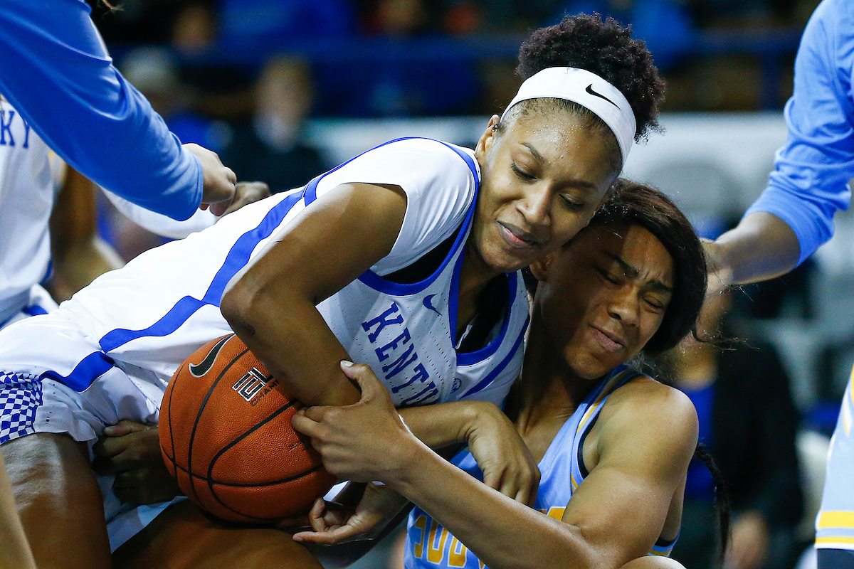 Tatyana Wyatt.

UK women's basketball beat Southern 91-41.

Photo by Chet White | UK Athletics
