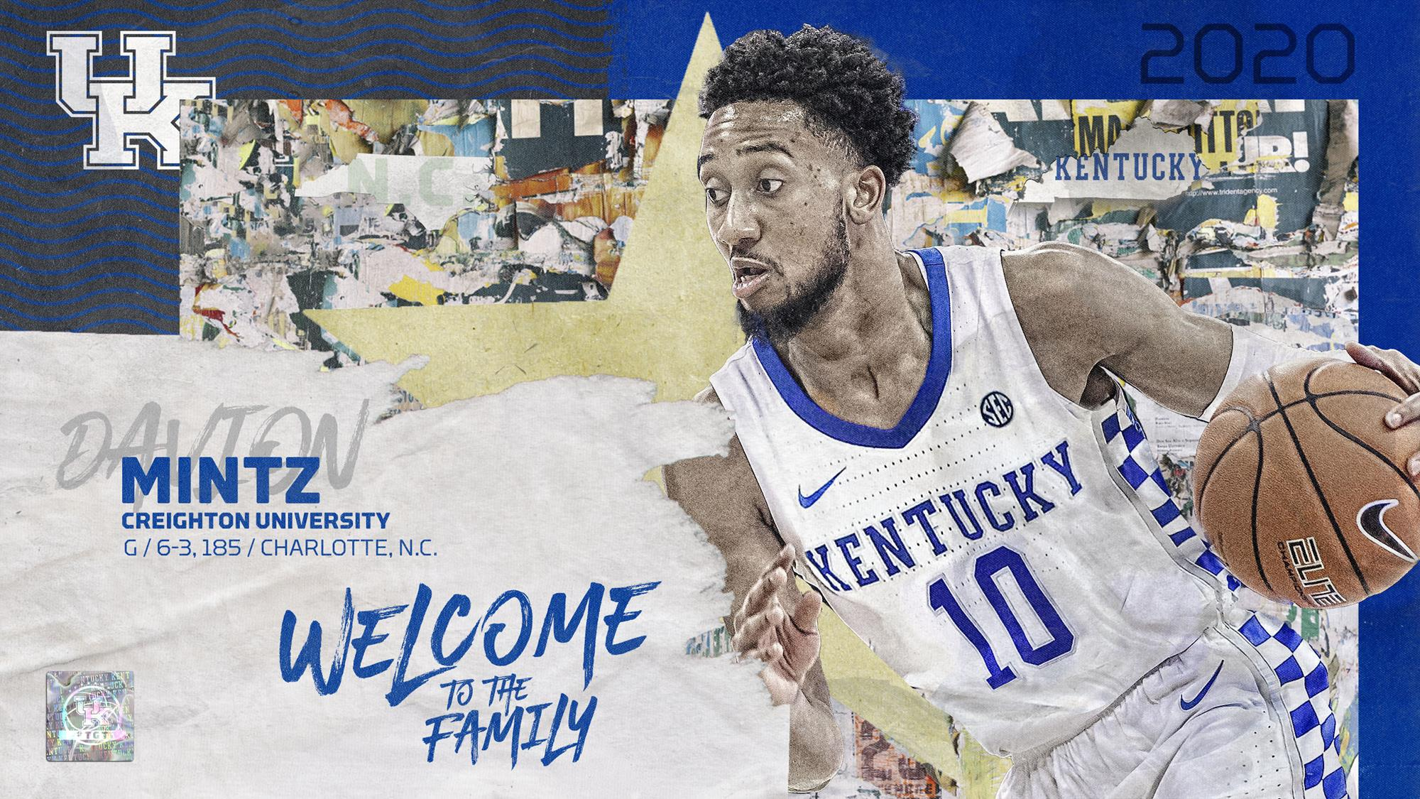 UK Men’s Basketball Adds Creighton Grad Transfer Davion Mintz