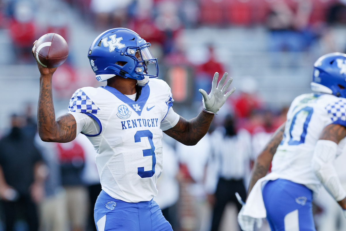 TERRY WILSON.

Kentucky falls to Alabama, 63-3.

Photo by Elliott Hess | UK Athletics