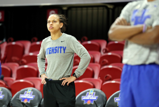 Amber Smith

Women's Basketball practice on Sunday, March 24, 2019. 

Photo by Britney Howard | UK Athletics