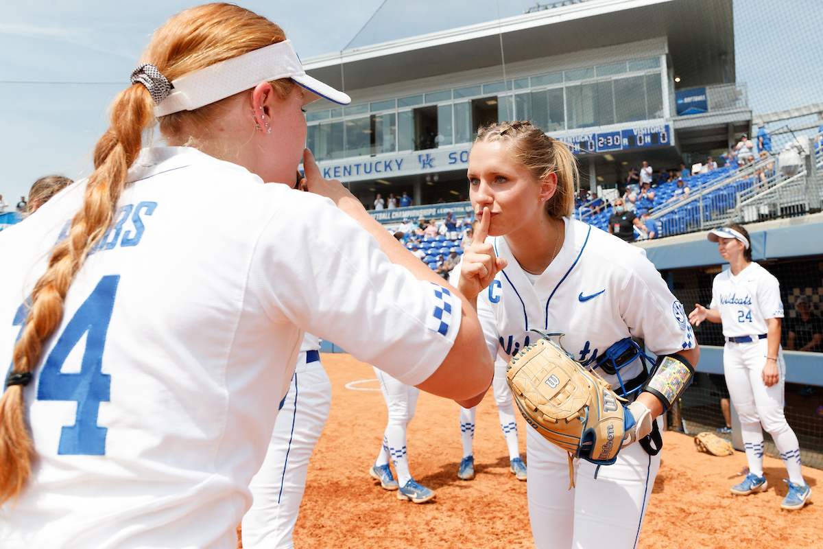 AUTUMN HUMES.

Kentucky falls to Notre Dame, 12-3.

Photo by Elliott Hess | UK Athletics