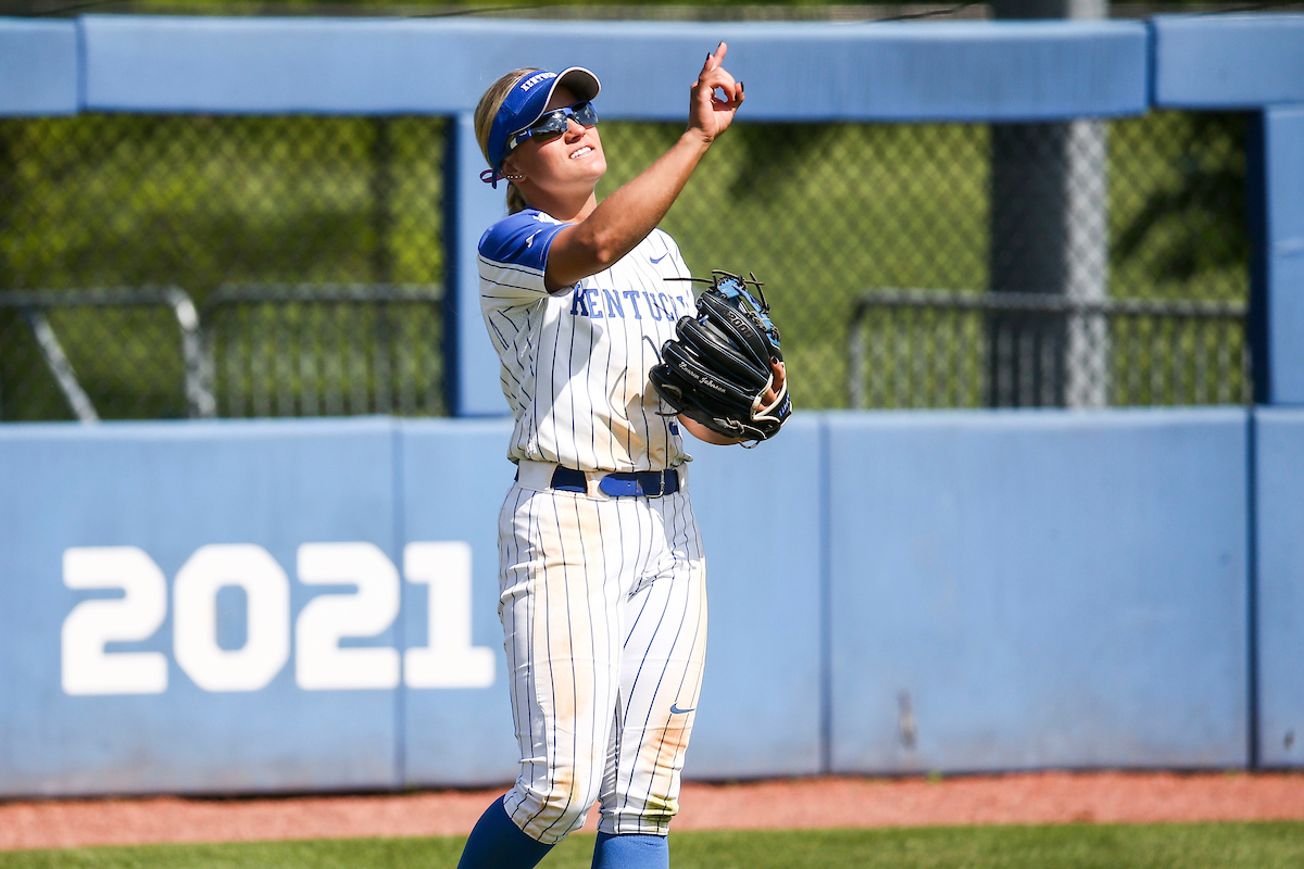 Lauren Johnson.

Kentucky defeats Mississippi State 9-5.

Photo by Sarah Caputi | UK Athletics