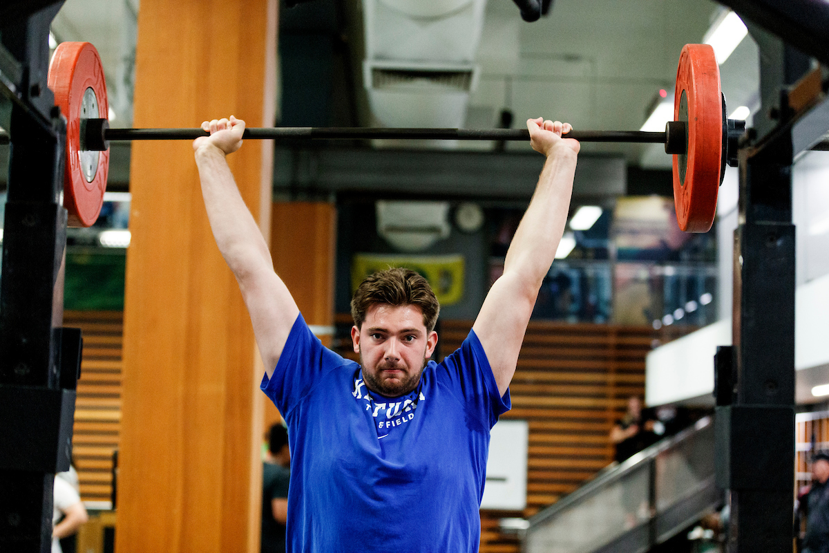 Josh Sobota.

Shake out.

NCAA Track and Field Outdoor Championships.

Photo by Chet White | UK Athletics