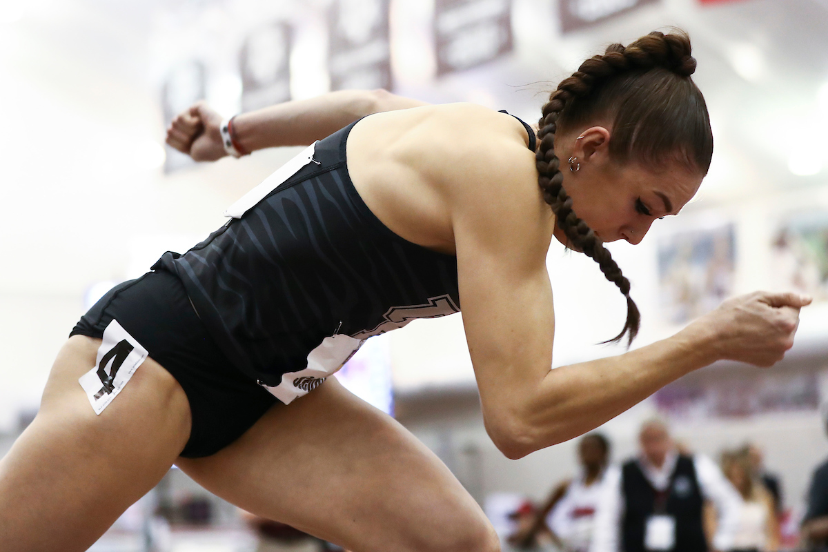 Abby Steiner.

2020 SEC Indoors day one.

Photo by Chet White | UK Athletics