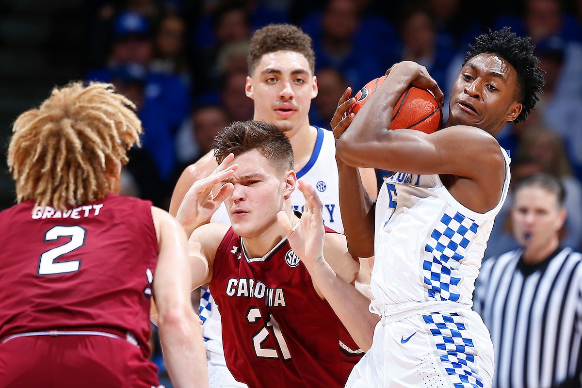 Immanuel Quickley.

The University of Kentucky men's basketball team beats South Carolina 76-48.

Photo by Chet White| UK Athletics