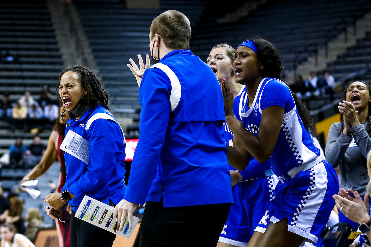 Celebration.

Kentucky defeats Missouri 78-63.

Photo by Eddie Justice | UK Athletics