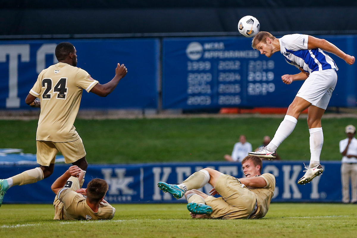 Eythor Bjorgolffson.

Kentucky defeats Western Michigan 1-0.

Photo by Grace Bradley | UK Athletics