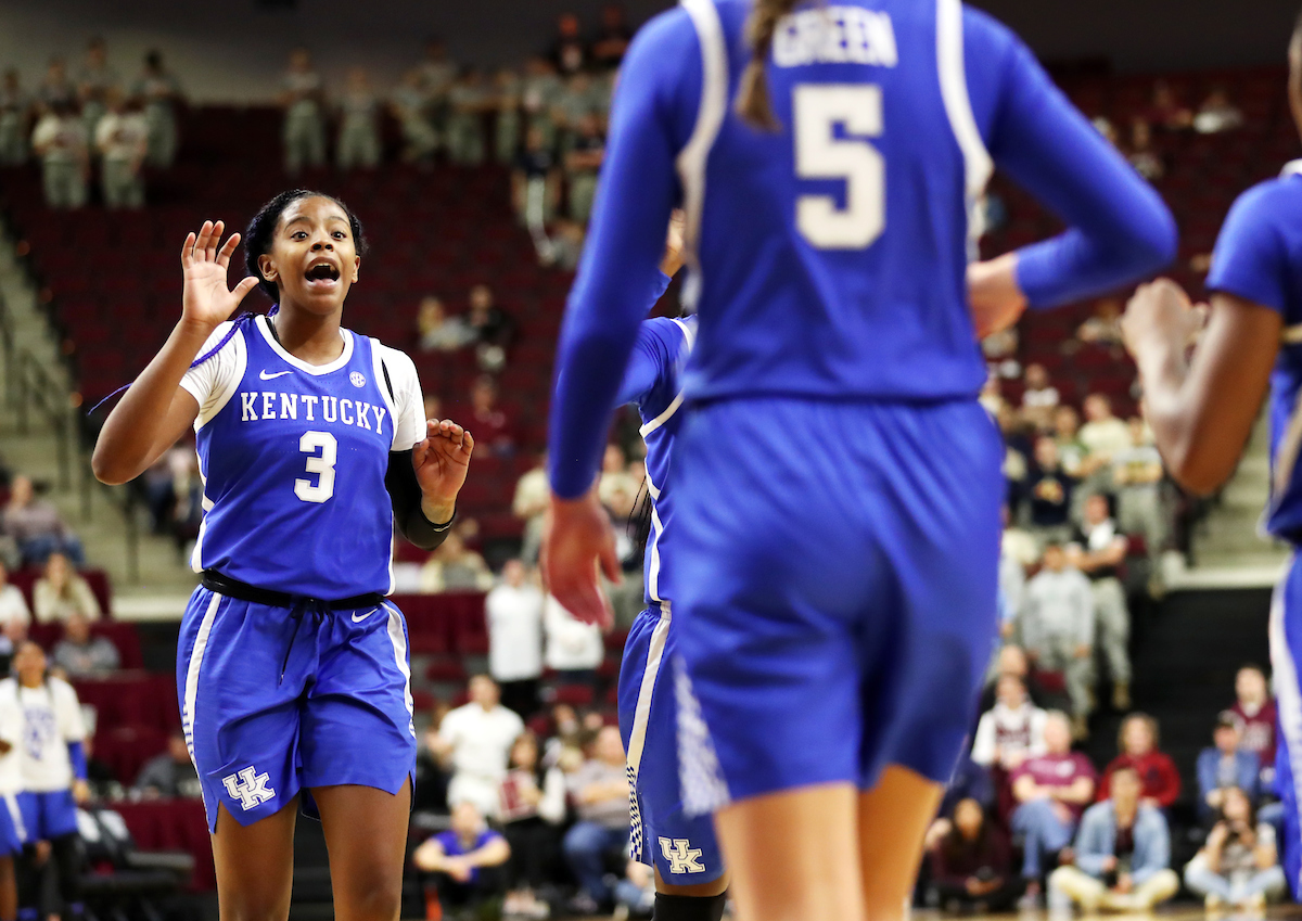 The UK Women's Basketball falls to Texas A&M. 
Photo by Hannah Phillips  | UK Athletics