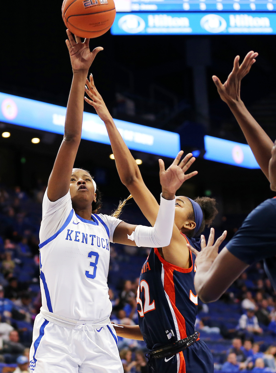 Keke McKinney


Women's Basketball beats Virginia 63-51 at Rupp Arena on Thursday, November 15, 2018.

Photo by Britney Howard  | UK Athletics