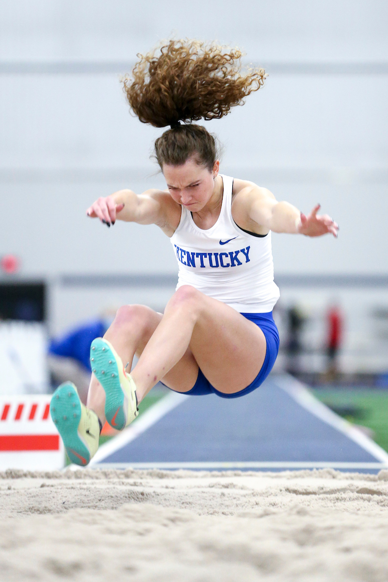 Meg Wilson.

Jim Green Track Invitational.

Photo by Grace Bradley | UK Athletics