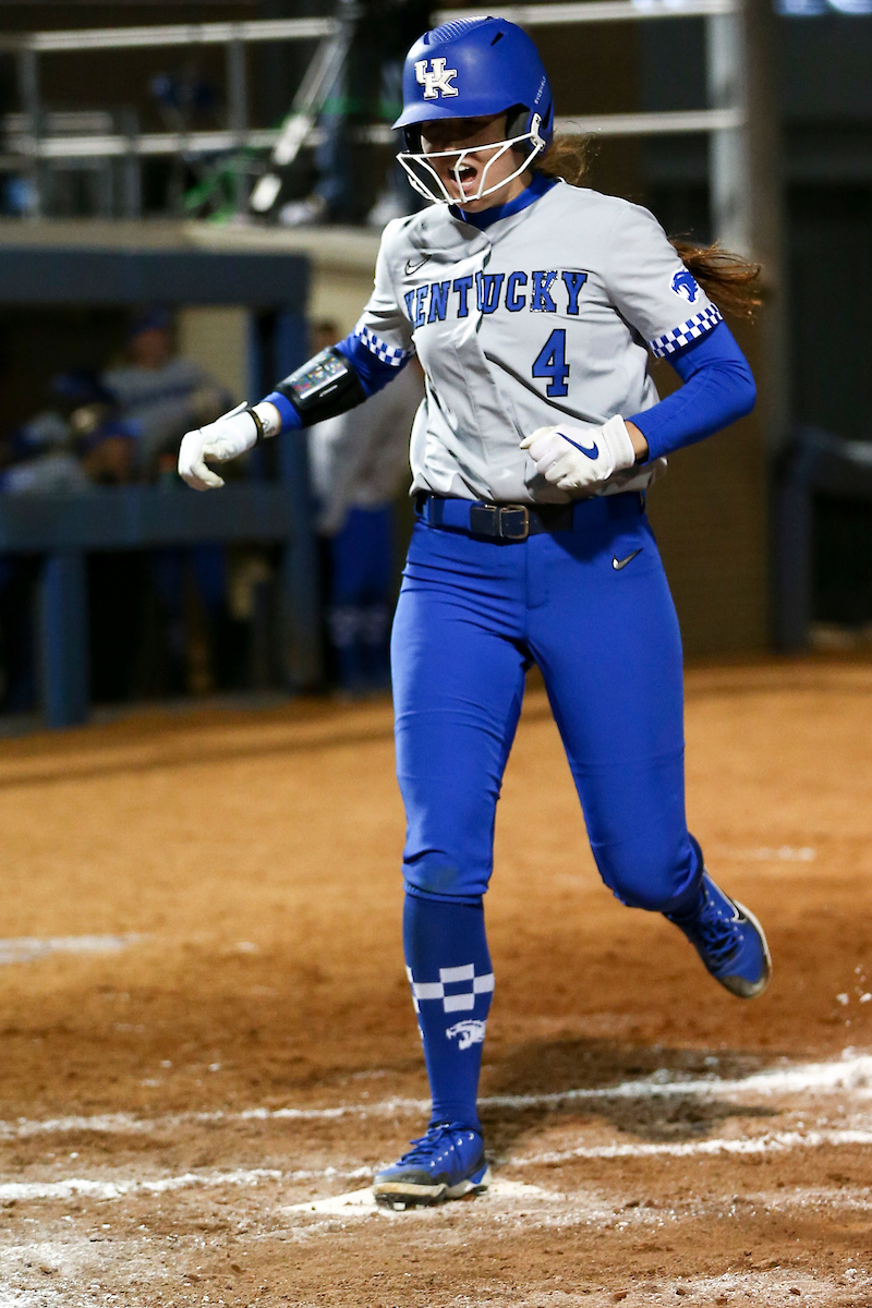 Renee Abernathy.

Kentucky beats Michigan 9-2.

Photo by Grace Bradley | UK Athletics