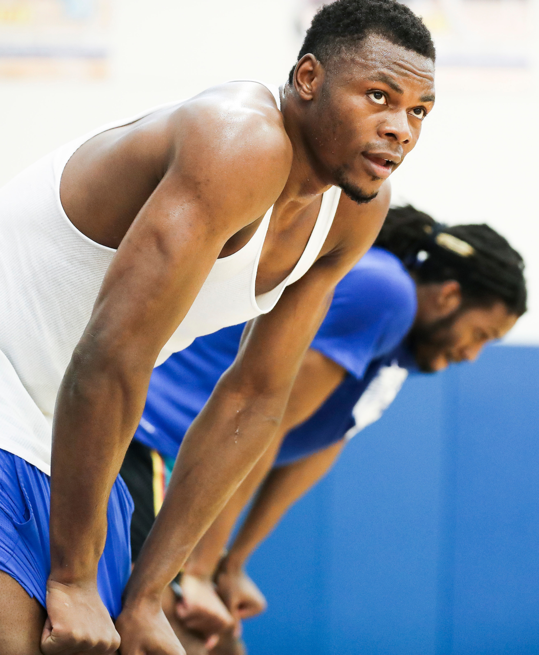 Oscar Tshiebwe. Isaiah Jackson.

Menâ??s basketball practice.

Photo by Chet White | UK Athletics