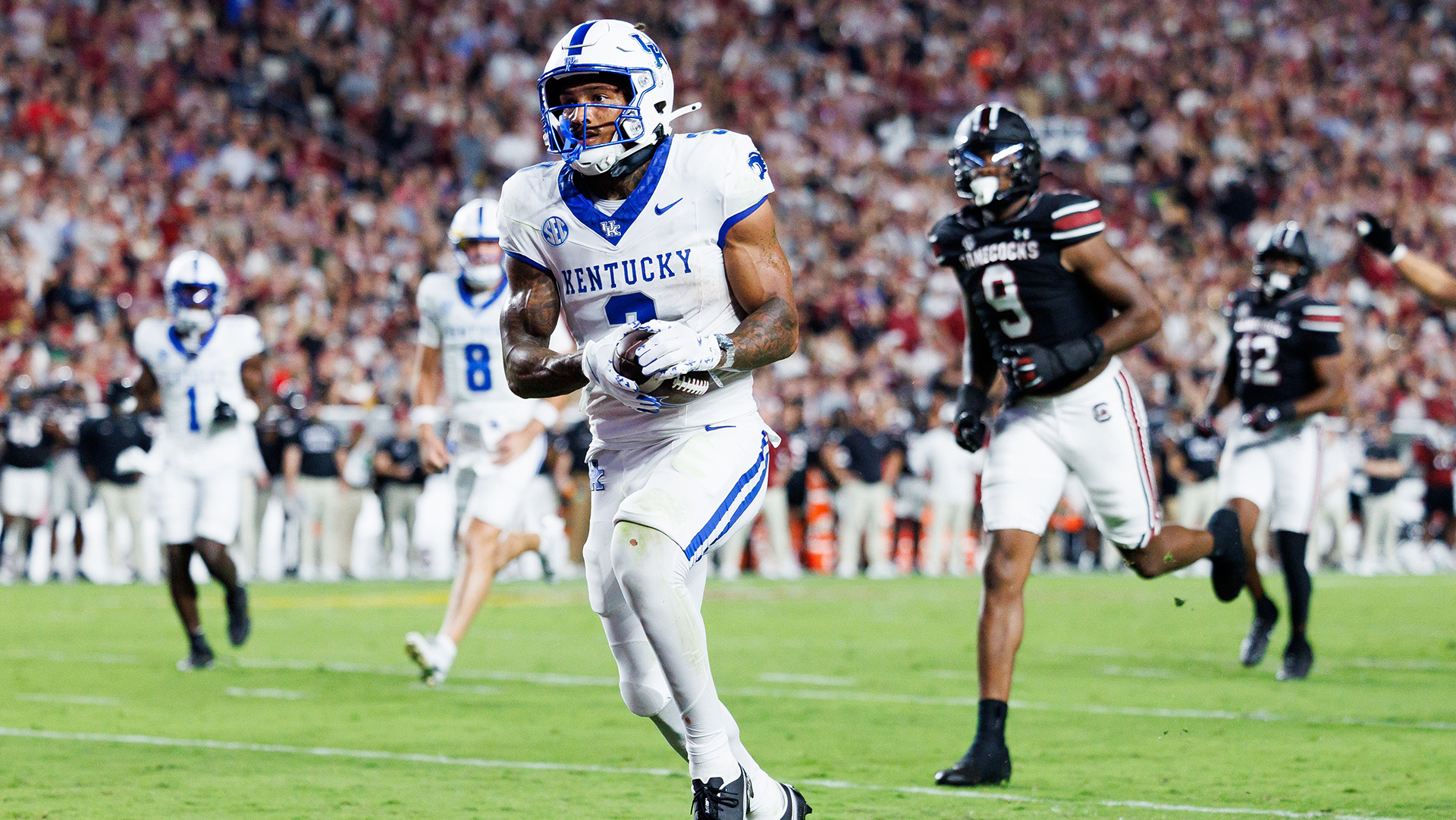 Kentucky Falls at South Carolina