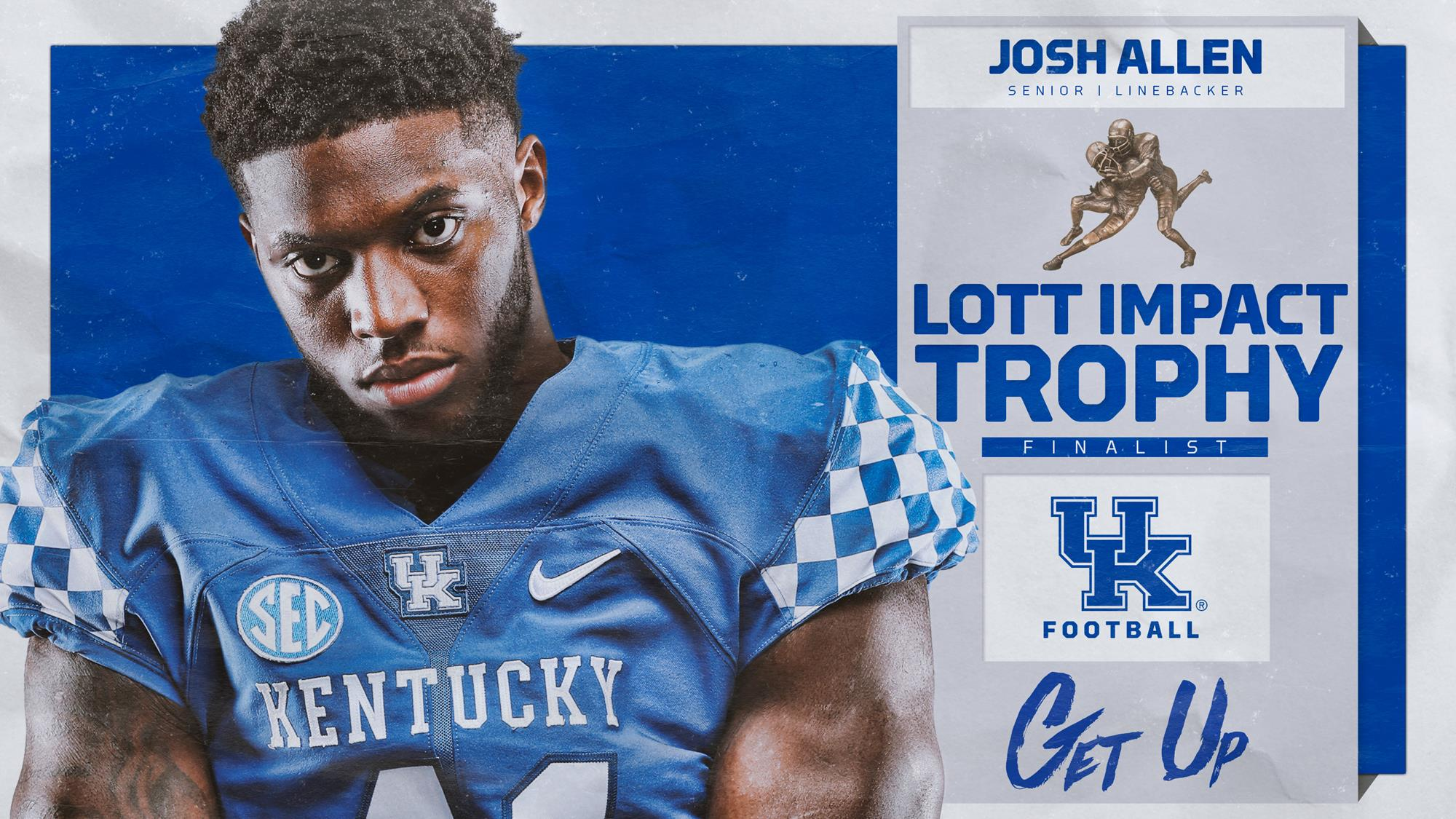 Josh Allen Named Finalist for Lott IMPACT Trophy