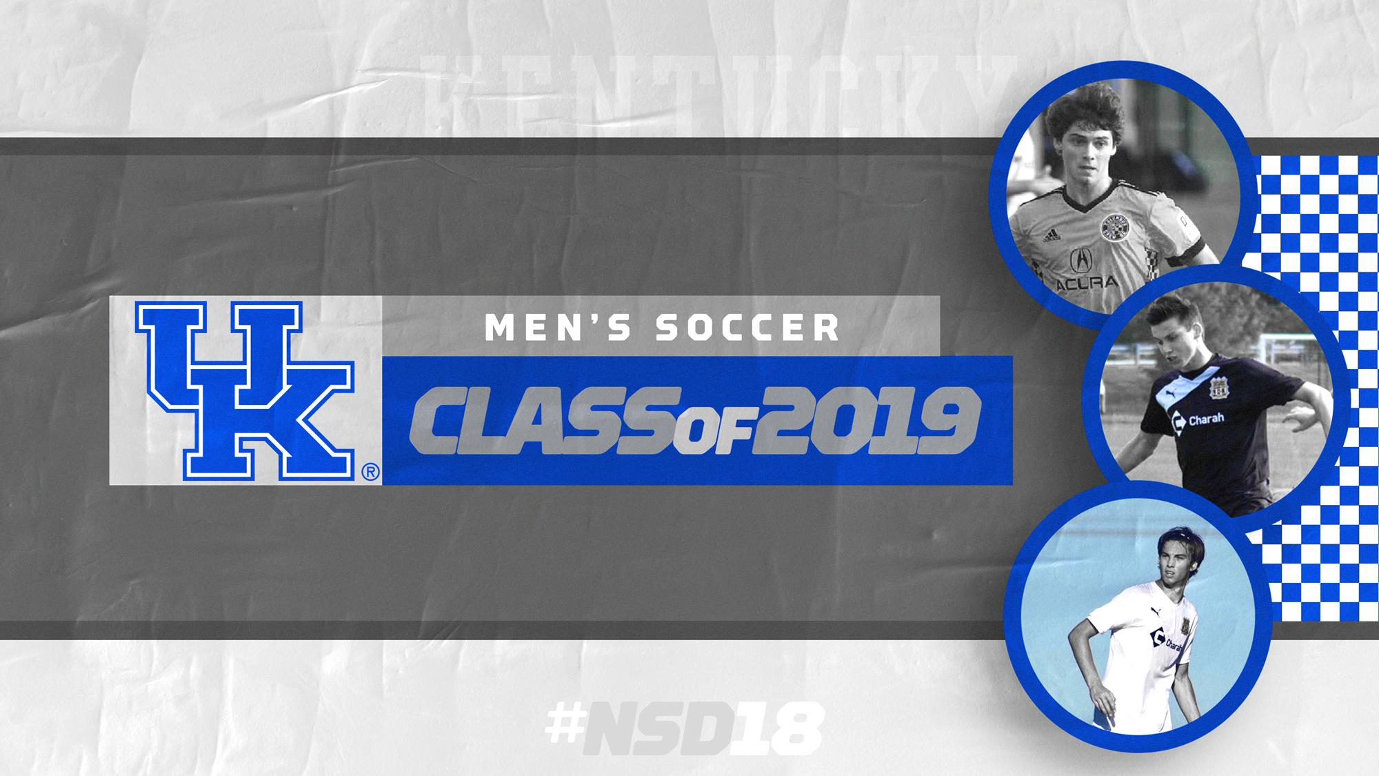 Kentucky Men’s Soccer Announces Three Fall 2018 Signings