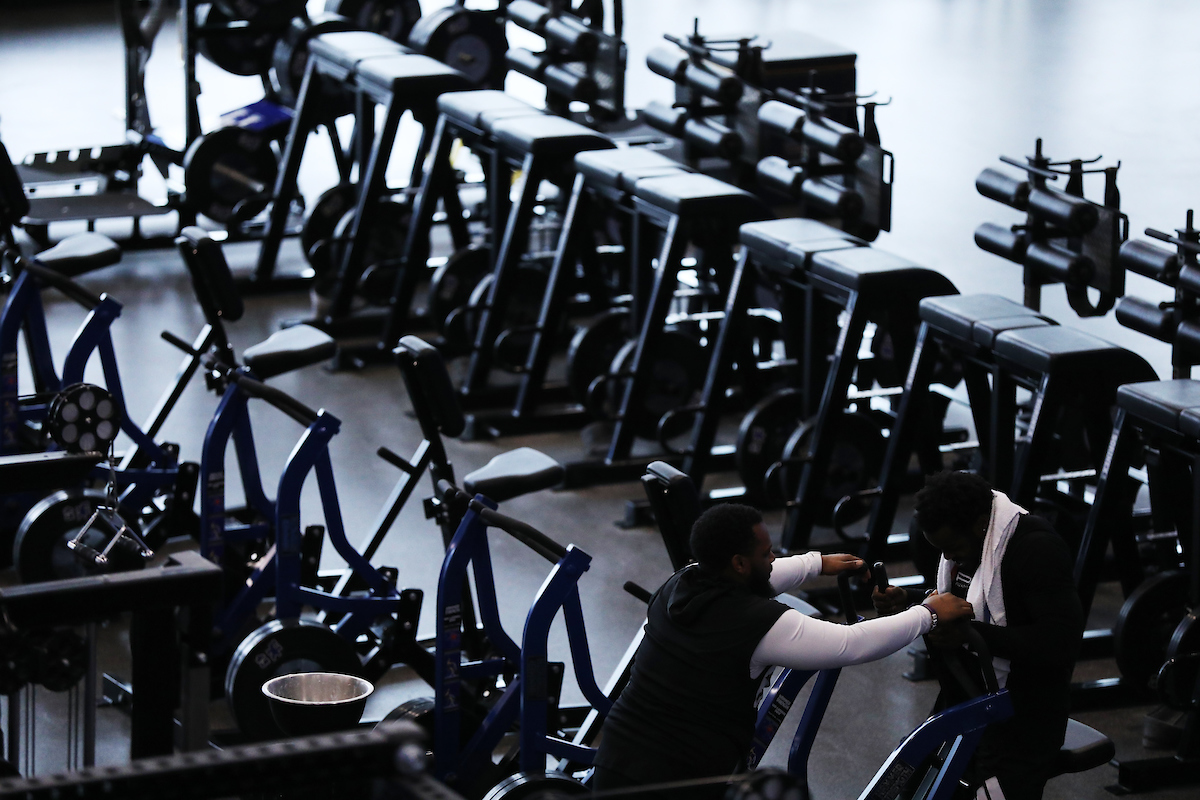 Darius West.

Photo by Quinn Foster | UK Athletics
