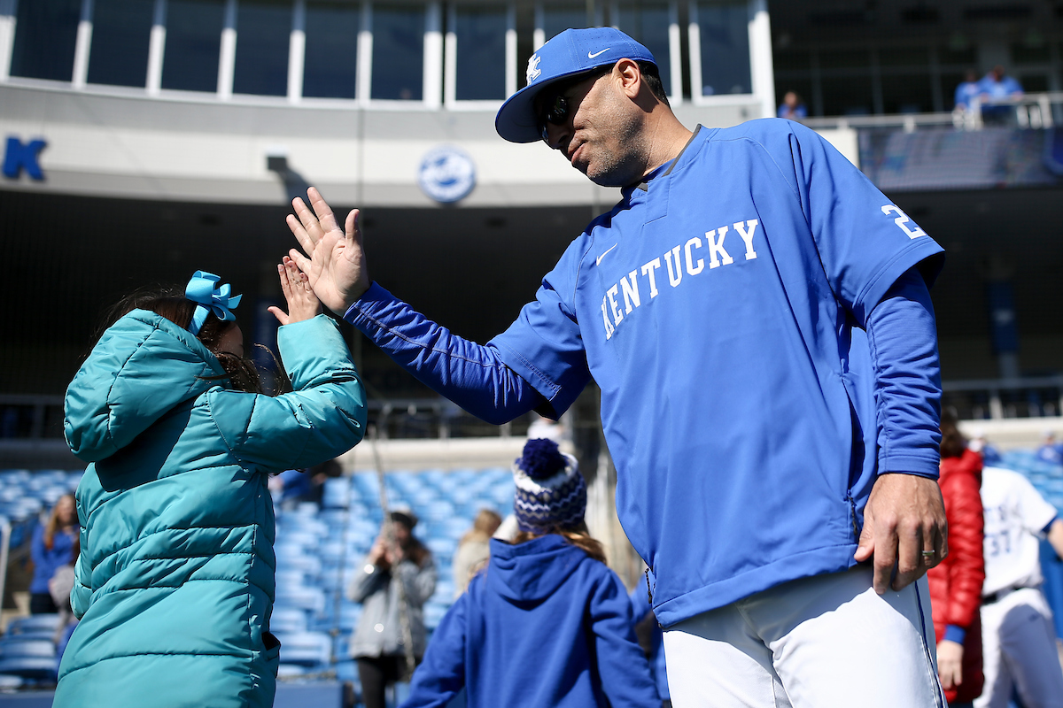 Head Coach Nick Mingione. 

Kentucky beat Appalachian State 21-4.  


Photo by Isaac Janssen | UK Athletics