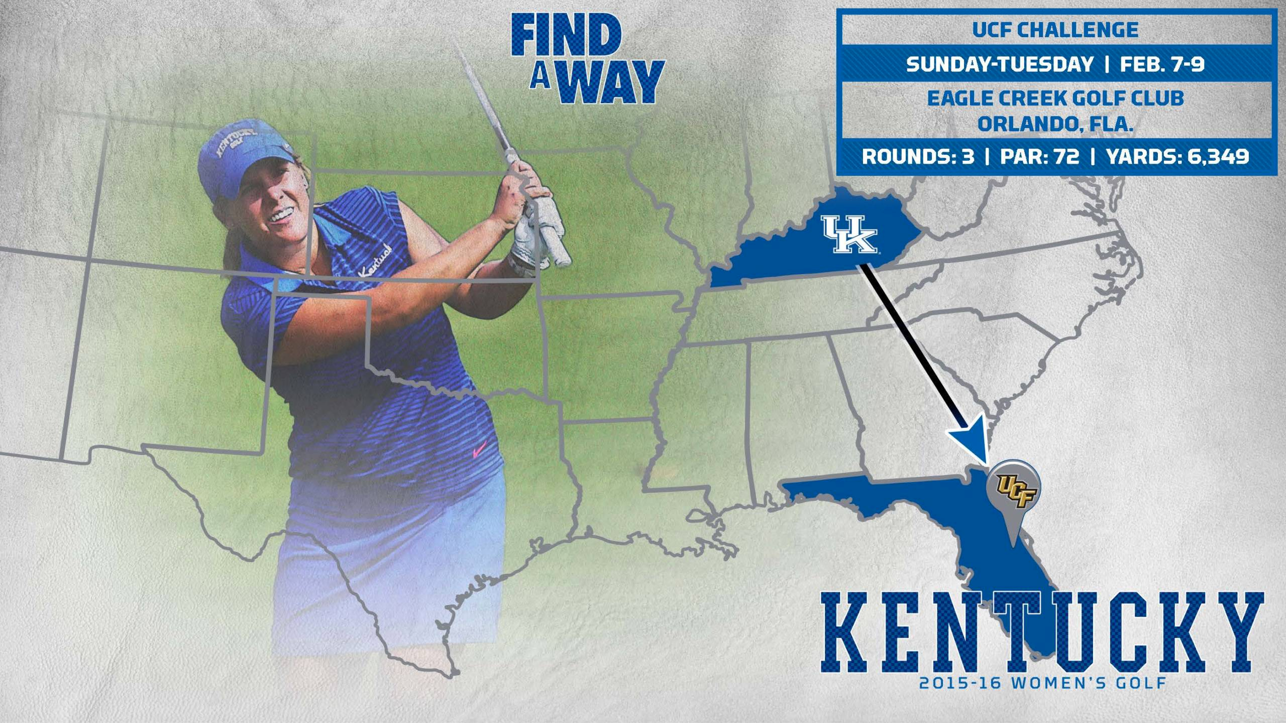 UK Women’s Golf Heads to Orlando for UCF Challenge