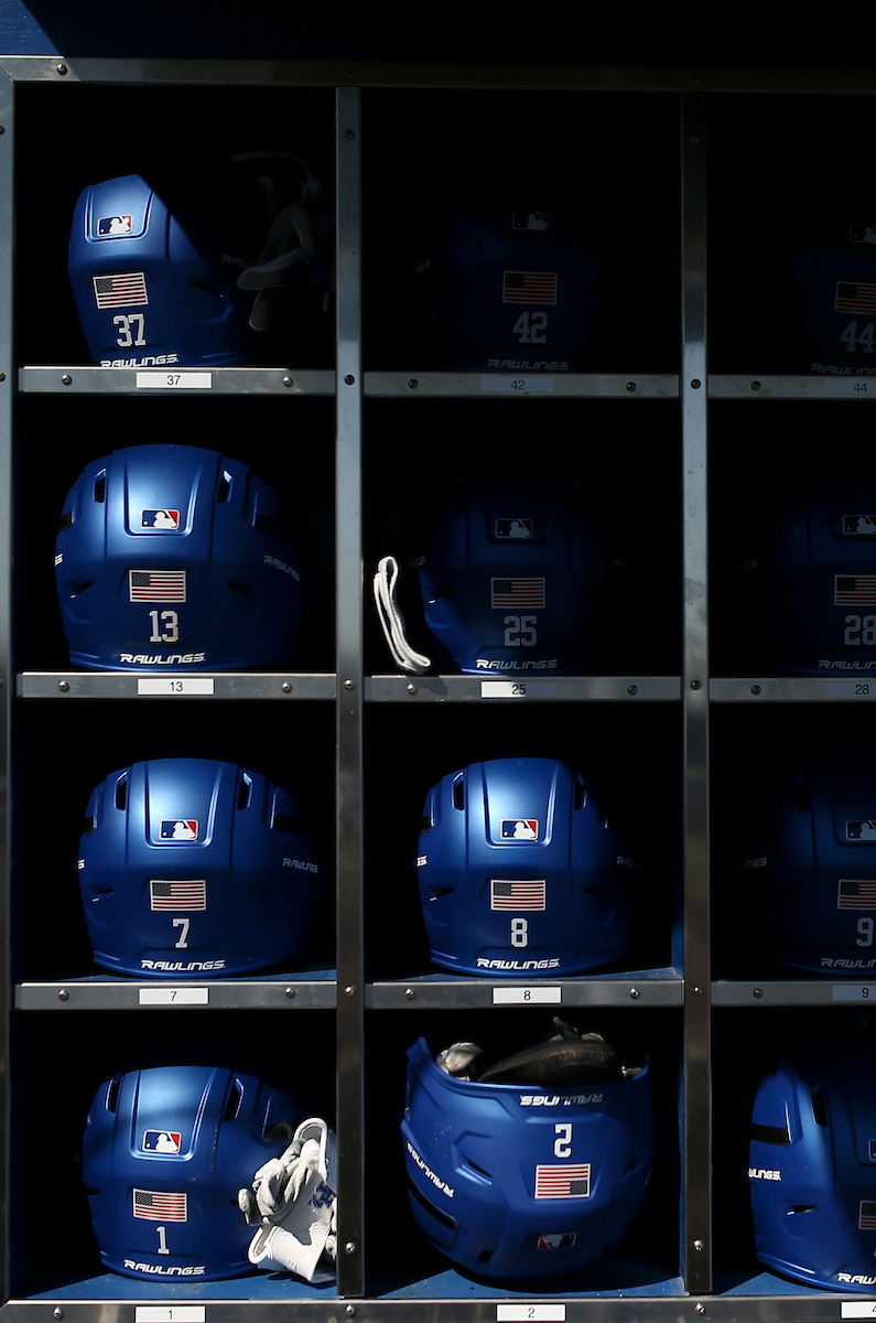 Helmets. 

Kentucky beat Appalachian State 21-4.  


Photo by Isaac Janssen | UK Athletics