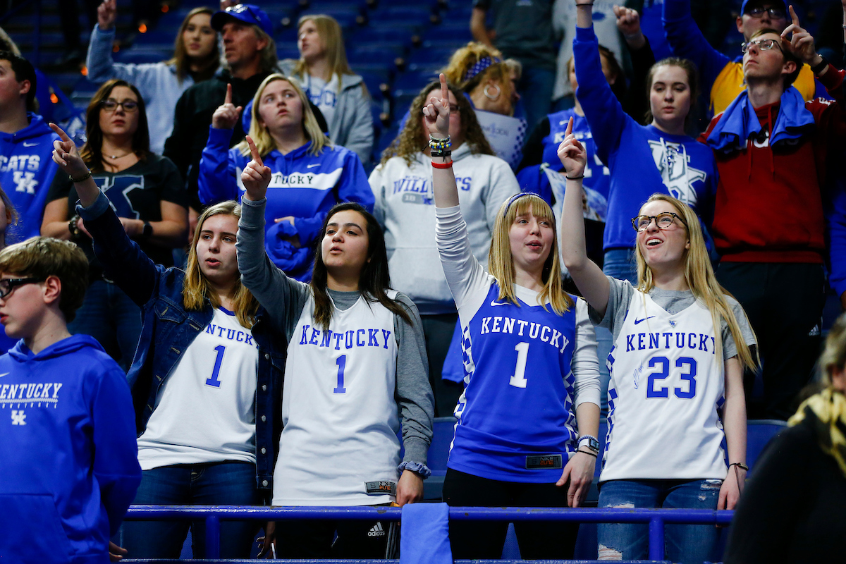 Fans.

UK beats Vandy 71-62.

Photo by Chet White | UK Athletics