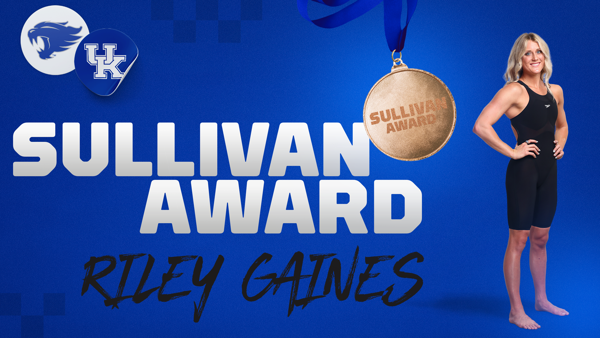 Riley Gaines Named Recipient of Prestigious Sullivan Award