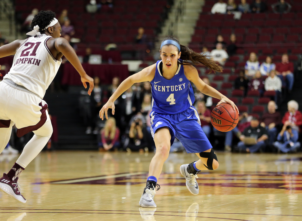 Maci Morris

The University of Kentucky women's basketball team falls to Texas A&M on January 4, 2018 at Reed Arena. 

Photo by Britney Howard | UK Athletics