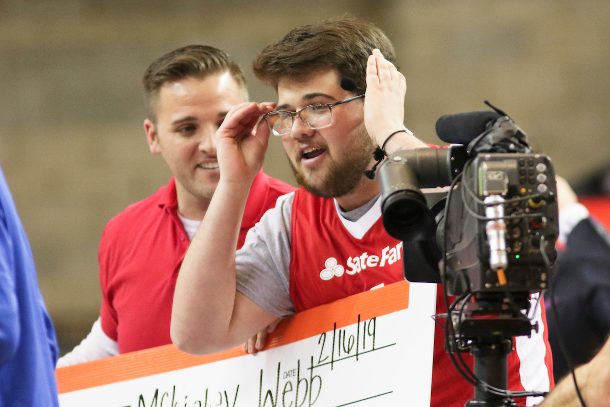Game Day. McKinley Webb. 

College Game Day.

Photo by Eddie Justice | UK Athletics