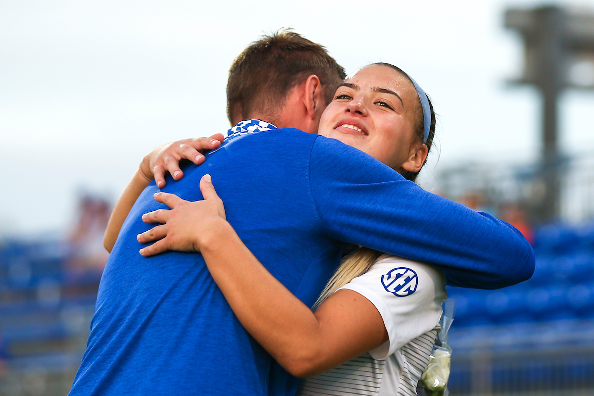 Julia Grosso.

Women’s Soccer Senior Night.

Photo by Grace Bradley | UK Athletics