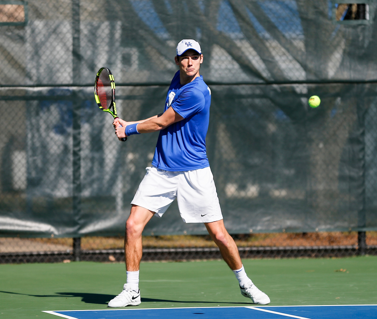 Cesar Bourgois.


The University of Kentucky Mens Tennis team takes on Virginia Mens Tennis 

Photo by Isaac Janssen | UK Athletics