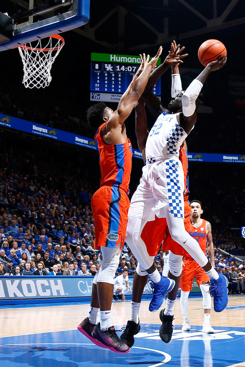 Wenyen Gabriel.

The University of Kentucky men's basketball team falls to Florida 66-64 on Saturday, January 20, 2018 at Rupp Arena in Lexington, Ky.

Photo by Quinn Foster I UK Athletics