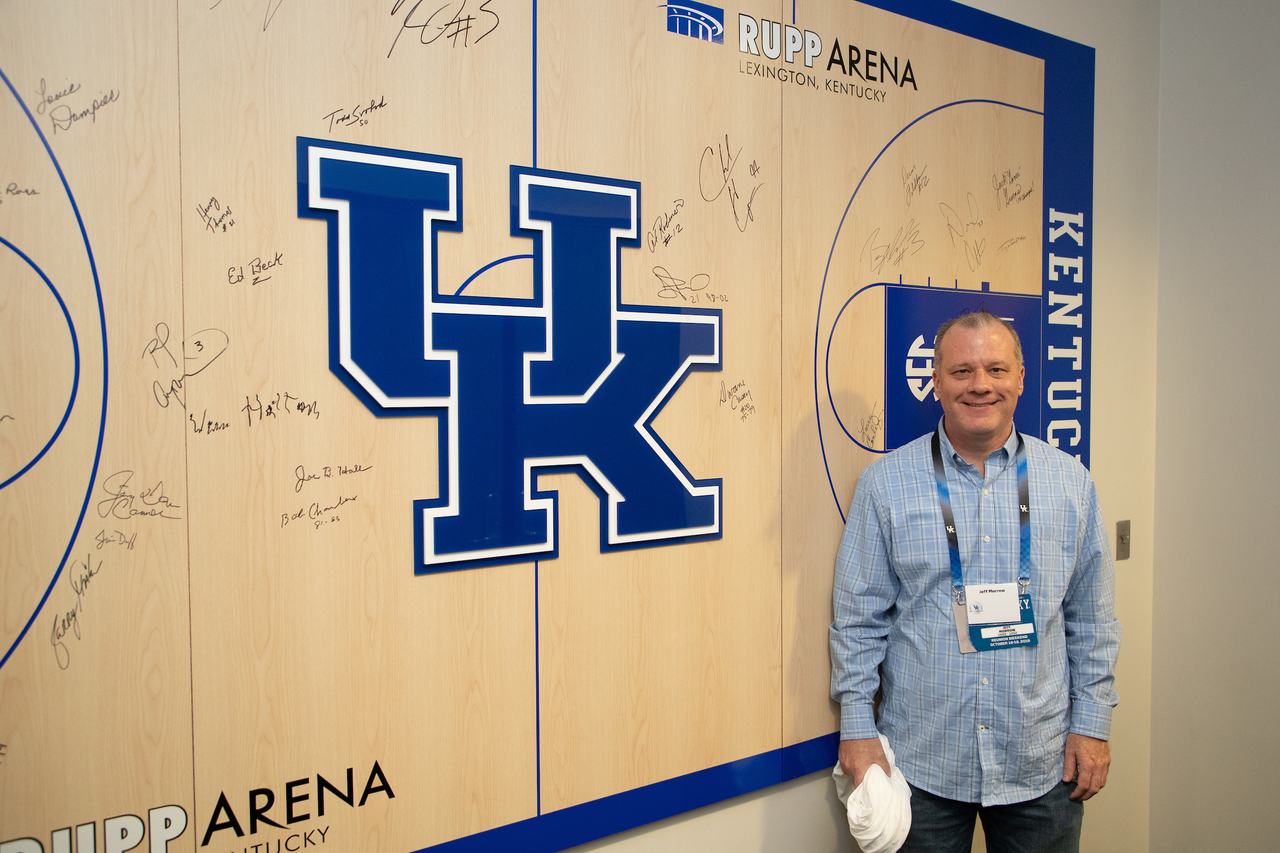 Jeff Morrow

Men's Basketball Reunion Weekend.  Photo by Mark Mahan