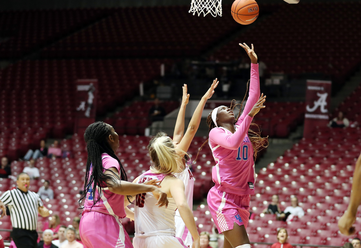 Rhyne Howard

The UK Women's Basketball team beat Alabama.
Photo by Britney Howard | UK Athletics