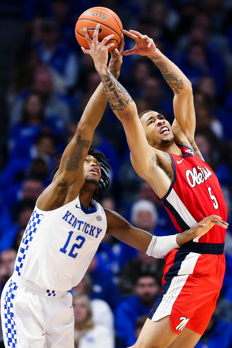 Keion Brooks Jr.

UK beat Ole Miss 67-62.

Photo by Chet White | UK Athletics