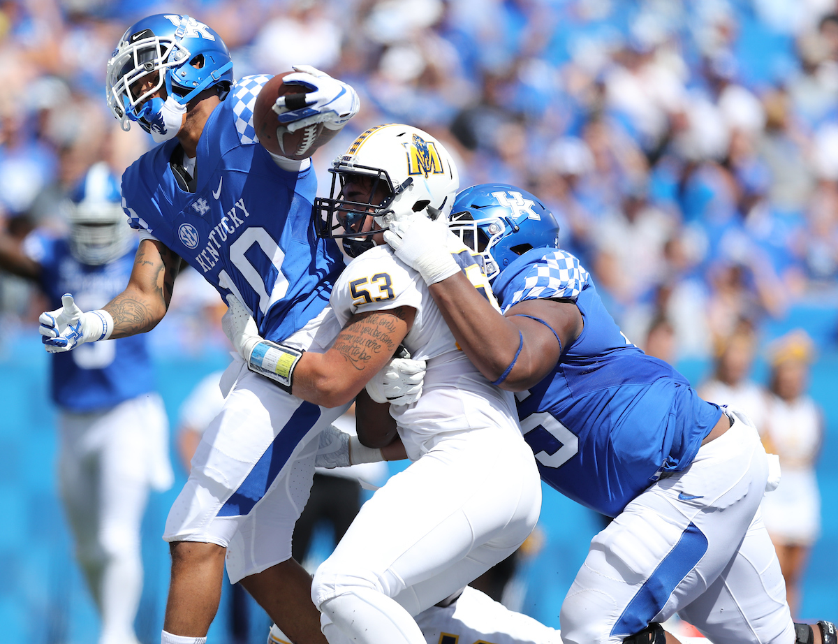 UK football beats Murray State 48-10.


Photo by Elliott Hess | UK Athletics