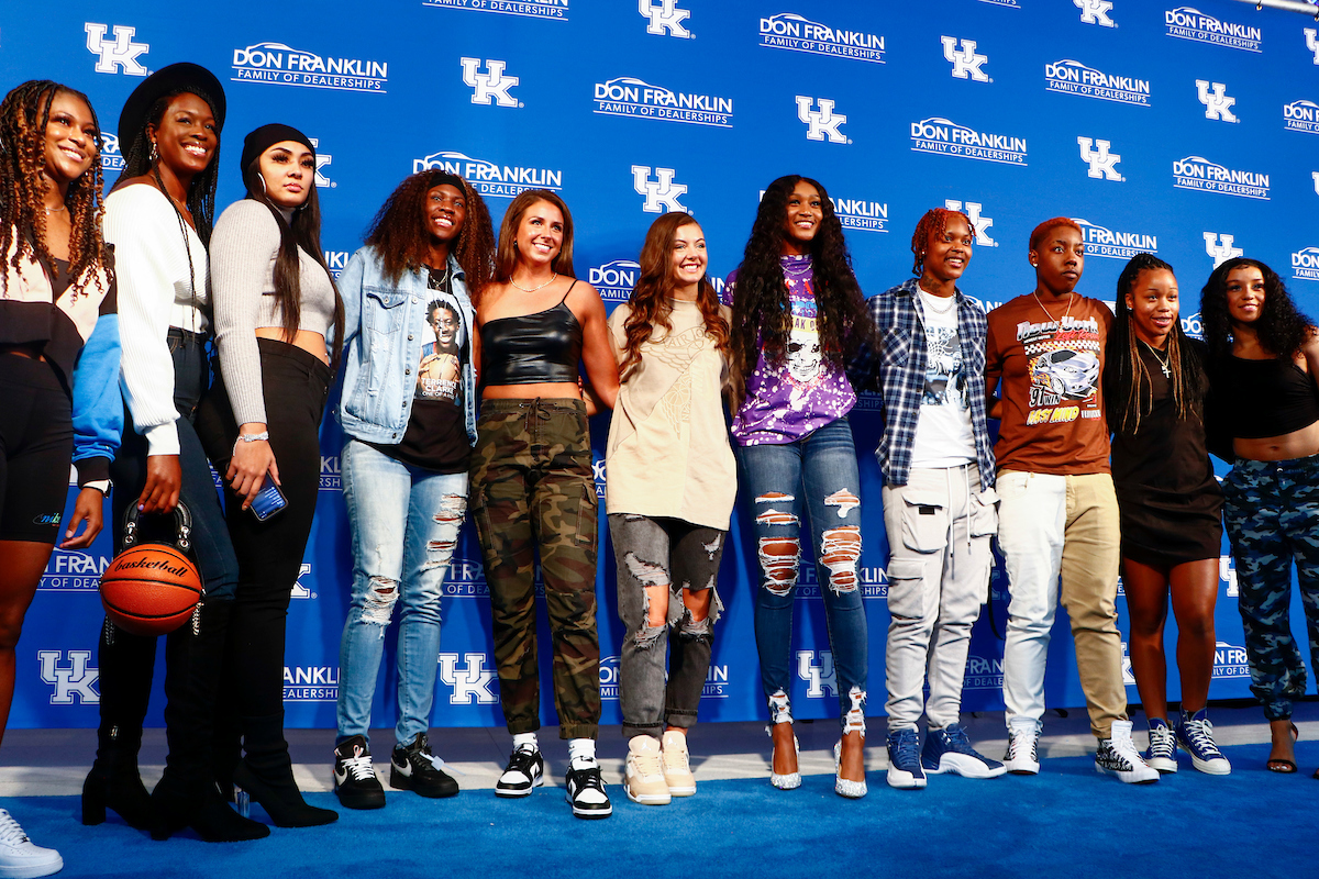 Women’s basketball team.

Big Blue Madness.

Photo by Grace Bradley | UK Athletics