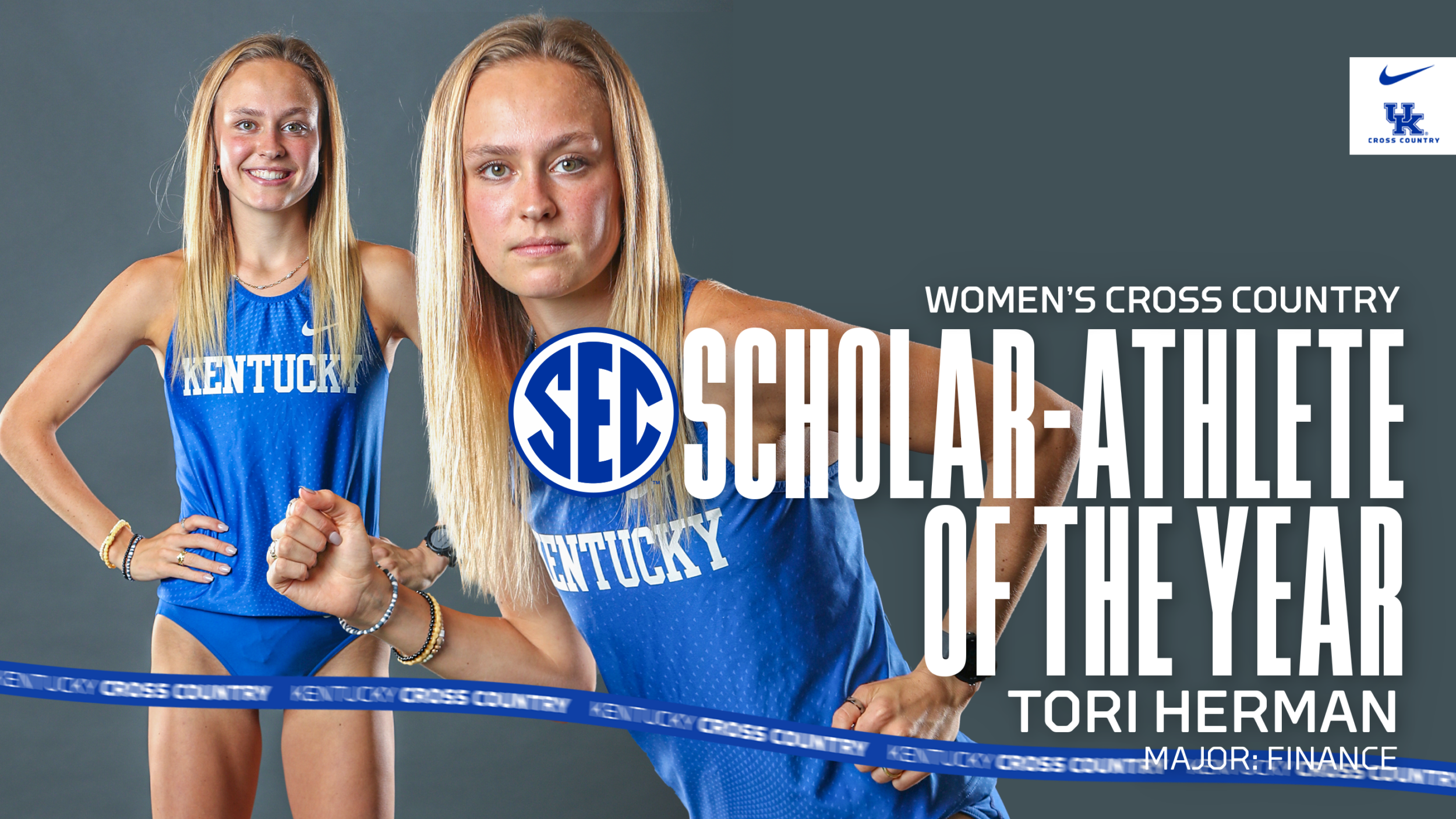 Tori Herman Named SEC Women’s Cross Country Scholar-Athlete of the Year